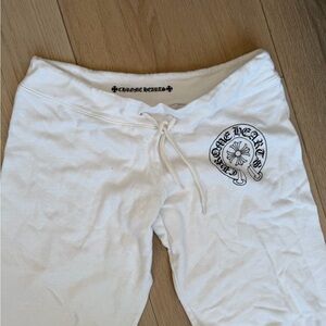 Chrome Hearts White Sweatpants